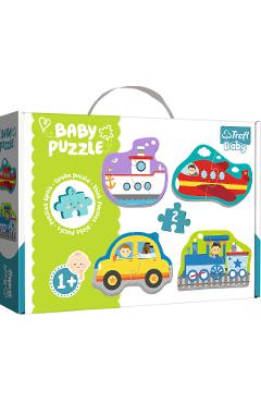 Puzzle Baby Clasic. Vehicule pentru transport