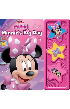 Disney Junior Minnie: Minnie\'s Big Day Sound Book [With Battery] - Pi Kids
